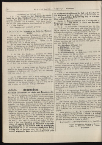 Amtsblatt der landesfürstlichen Hauptstadt Graz 19140820 Seite: 2