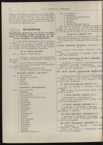 Amtsblatt der landesfürstlichen Hauptstadt Graz 19140831 Seite: 4