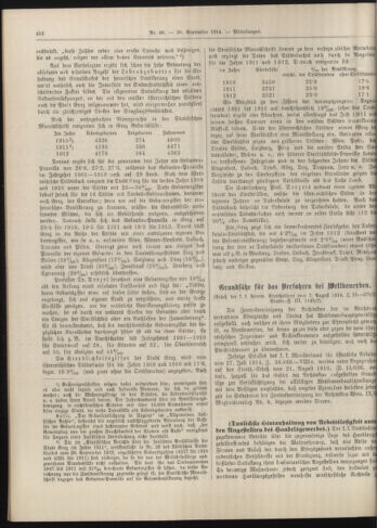 Amtsblatt der landesfürstlichen Hauptstadt Graz 19140920 Seite: 4