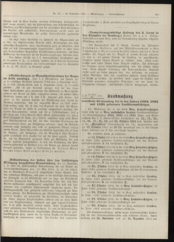 Amtsblatt der landesfürstlichen Hauptstadt Graz 19140920 Seite: 5