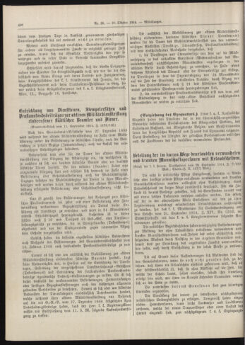 Amtsblatt der landesfürstlichen Hauptstadt Graz 19141010 Seite: 4