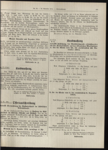 Amtsblatt der landesfürstlichen Hauptstadt Graz 19141130 Seite: 5