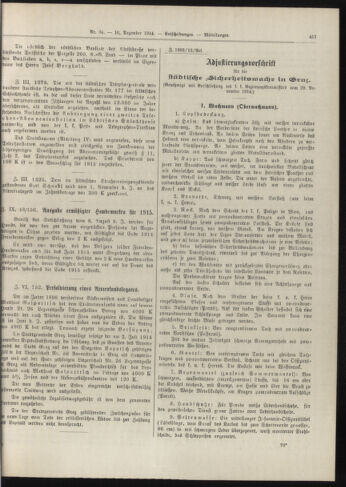 Amtsblatt der landesfürstlichen Hauptstadt Graz 19141210 Seite: 3