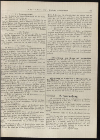 Amtsblatt der landesfürstlichen Hauptstadt Graz 19141210 Seite: 5