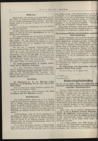 Amtsblatt der landesfürstlichen Hauptstadt Graz 19150131 Seite: 4