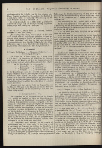 Amtsblatt der landesfürstlichen Hauptstadt Graz 19150220 Seite: 14