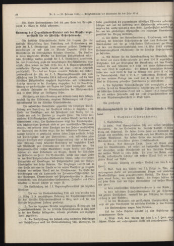 Amtsblatt der landesfürstlichen Hauptstadt Graz 19150220 Seite: 6