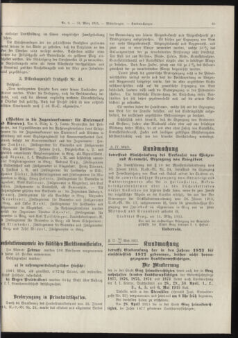 Amtsblatt der landesfürstlichen Hauptstadt Graz 19150331 Seite: 5