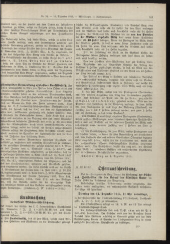 Amtsblatt der landesfürstlichen Hauptstadt Graz 19151210 Seite: 3