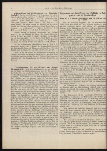 Amtsblatt der landesfürstlichen Hauptstadt Graz 19160310 Seite: 4