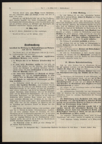 Amtsblatt der landesfürstlichen Hauptstadt Graz 19160310 Seite: 6