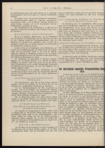 Amtsblatt der landesfürstlichen Hauptstadt Graz 19160331 Seite: 4