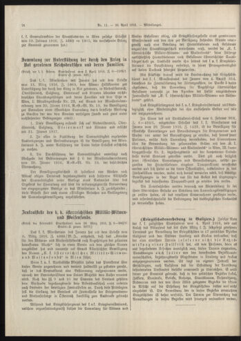 Amtsblatt der landesfürstlichen Hauptstadt Graz 19160420 Seite: 2