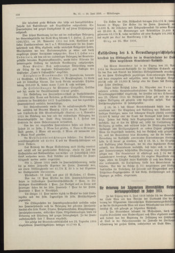 Amtsblatt der landesfürstlichen Hauptstadt Graz 19160620 Seite: 4