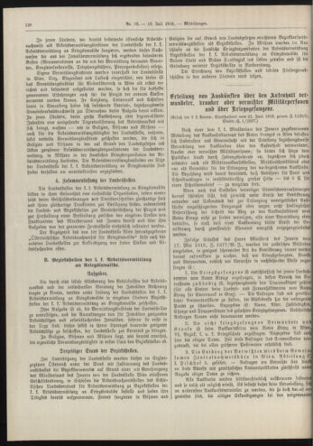 Amtsblatt der landesfürstlichen Hauptstadt Graz 19160710 Seite: 4