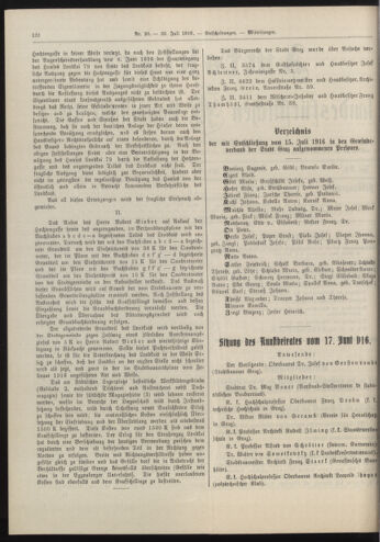 Amtsblatt der landesfürstlichen Hauptstadt Graz 19160720 Seite: 2