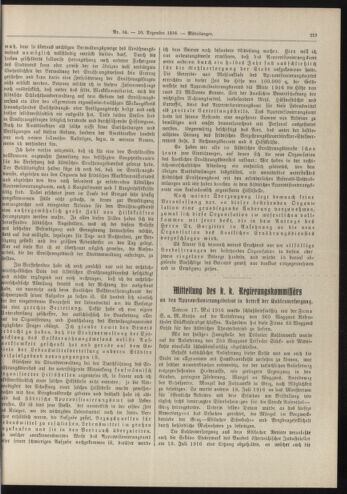 Amtsblatt der landesfürstlichen Hauptstadt Graz 19161210 Seite: 5