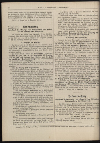 Amtsblatt der landesfürstlichen Hauptstadt Graz 19161210 Seite: 8