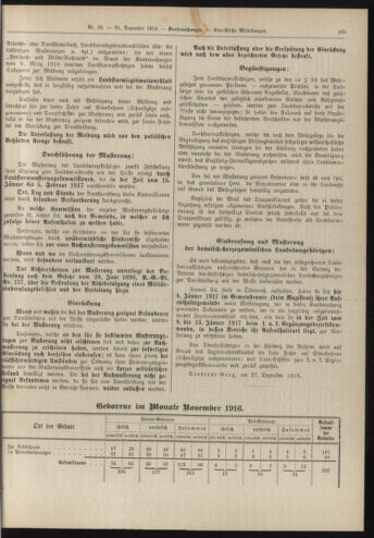 Amtsblatt der landesfürstlichen Hauptstadt Graz 19161231 Seite: 7