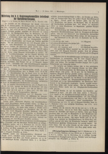 Amtsblatt der landesfürstlichen Hauptstadt Graz 19170110 Seite: 5