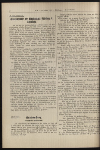 Amtsblatt der landesfürstlichen Hauptstadt Graz 19170228 Seite: 10