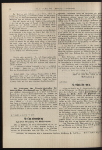 Amtsblatt der landesfürstlichen Hauptstadt Graz 19170310 Seite: 12