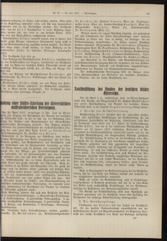 Amtsblatt der landesfürstlichen Hauptstadt Graz 19170620 Seite: 3