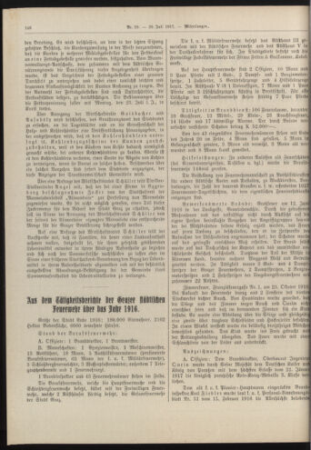 Amtsblatt der landesfürstlichen Hauptstadt Graz 19170720 Seite: 2