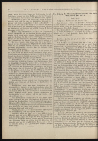 Amtsblatt der landesfürstlichen Hauptstadt Graz 19170731 Seite: 2