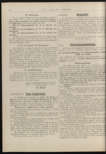 Amtsblatt der landesfürstlichen Hauptstadt Graz 19170731 Seite: 6