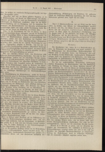 Amtsblatt der landesfürstlichen Hauptstadt Graz 19170810 Seite: 5