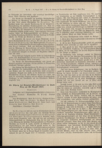 Amtsblatt der landesfürstlichen Hauptstadt Graz 19170831 Seite: 2