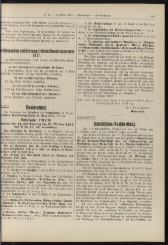 Amtsblatt der landesfürstlichen Hauptstadt Graz 19171010 Seite: 5