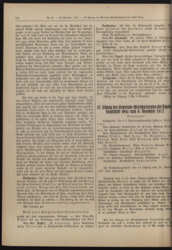 Amtsblatt der landesfürstlichen Hauptstadt Graz 19171220 Seite: 4