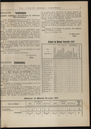 Amtsblatt der landesfürstlichen Hauptstadt Graz 19180131 Seite: 21