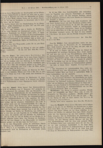 Amtsblatt der landesfürstlichen Hauptstadt Graz 19180220 Seite: 5