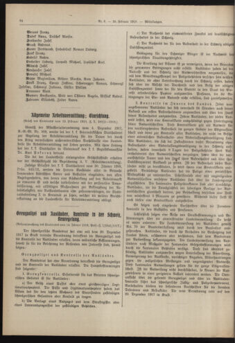 Amtsblatt der landesfürstlichen Hauptstadt Graz 19180228 Seite: 12