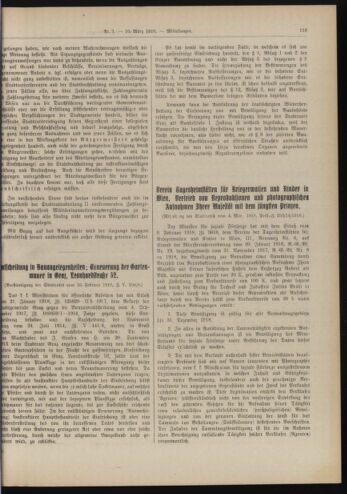 Amtsblatt der landesfürstlichen Hauptstadt Graz 19180310 Seite: 21