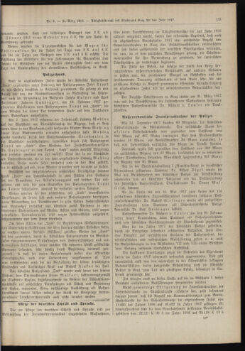 Amtsblatt der landesfürstlichen Hauptstadt Graz 19180320 Seite: 11