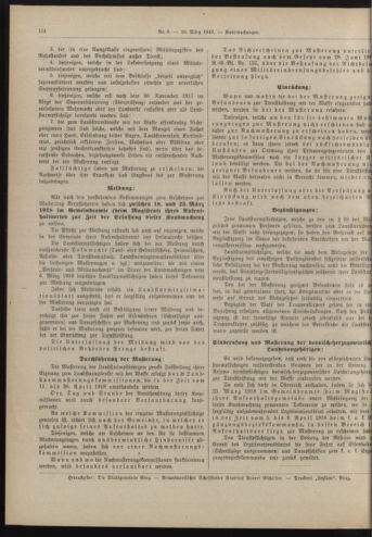 Amtsblatt der landesfürstlichen Hauptstadt Graz 19180320 Seite: 20