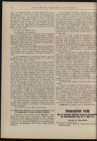 Amtsblatt der landesfürstlichen Hauptstadt Graz 19180331 Seite: 32