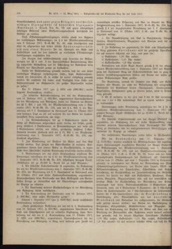 Amtsblatt der landesfürstlichen Hauptstadt Graz 19180331 Seite: 46