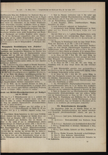 Amtsblatt der landesfürstlichen Hauptstadt Graz 19180331 Seite: 49