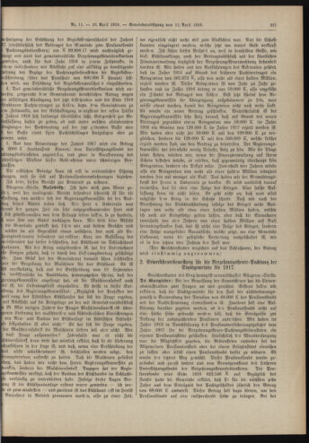 Amtsblatt der landesfürstlichen Hauptstadt Graz 19180420 Seite: 13