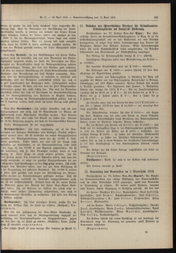 Amtsblatt der landesfürstlichen Hauptstadt Graz 19180420 Seite: 17