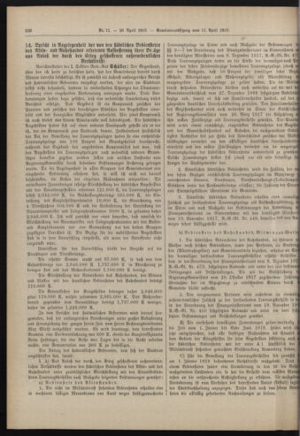 Amtsblatt der landesfürstlichen Hauptstadt Graz 19180420 Seite: 18