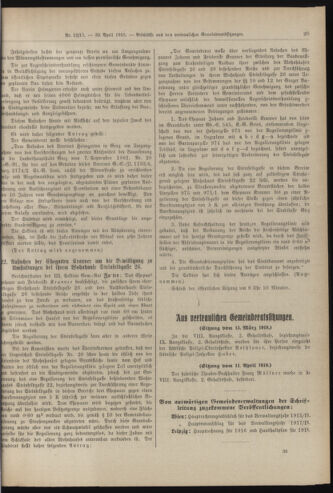 Amtsblatt der landesfürstlichen Hauptstadt Graz 19180430 Seite: 25