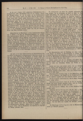 Amtsblatt der landesfürstlichen Hauptstadt Graz 19180510 Seite: 2