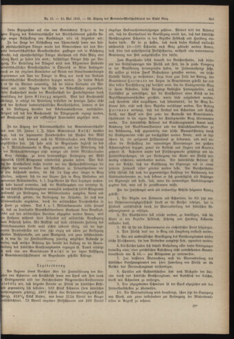 Amtsblatt der landesfürstlichen Hauptstadt Graz 19180510 Seite: 3