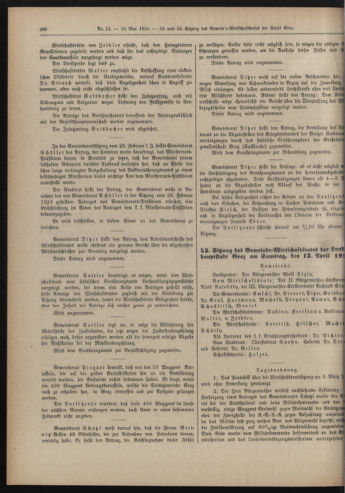 Amtsblatt der landesfürstlichen Hauptstadt Graz 19180510 Seite: 6